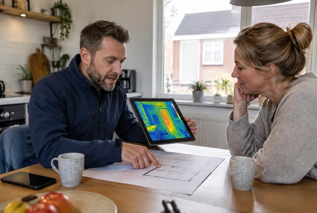 Lekdetectie Maarssen – bevindingen bespreken aan de keukentafel